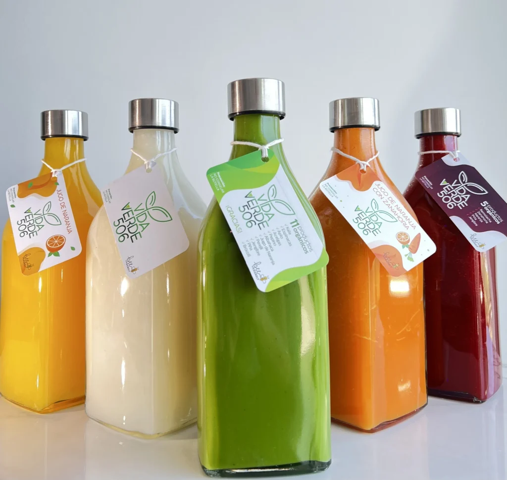 5 Batidos orgánicos y saludables en San José, Vida Verde 506 batidos organicos san jose costa rica