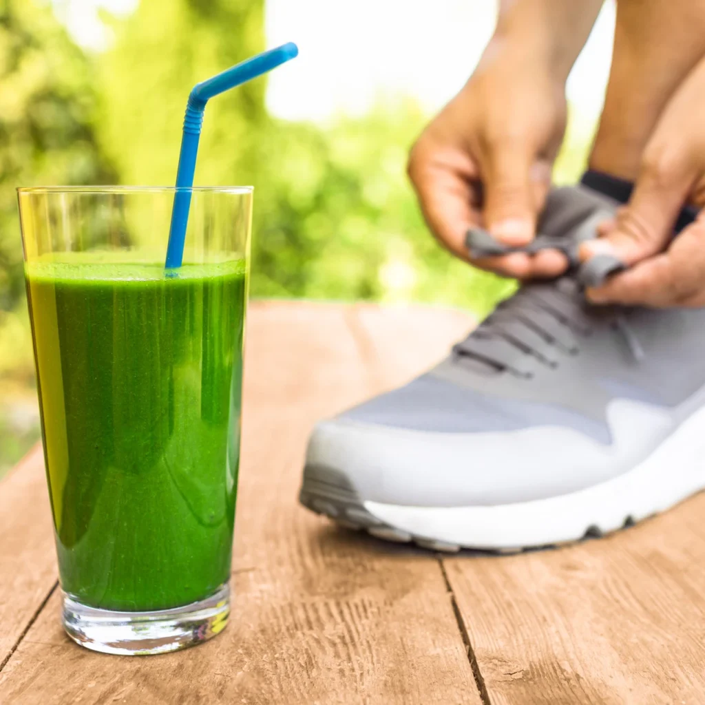 Batido verde para el rendimiento deportivo, Vida Verde 506 batidos organicos San Jose, Costa Rica.